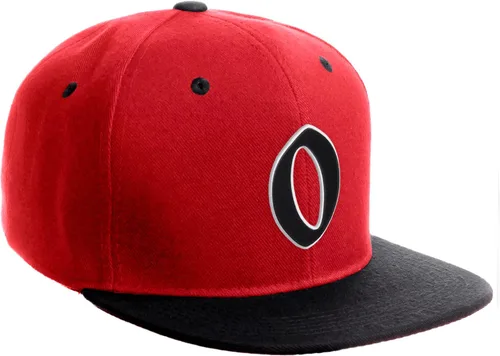 Miniatura 1214 de Daxton Gorra clásica con visera de billete plano con letras del alfabeto inglés antiguo de la A a la Z