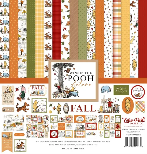 Echo Park Collection Kit 12" X12" - Fiebre de otoño