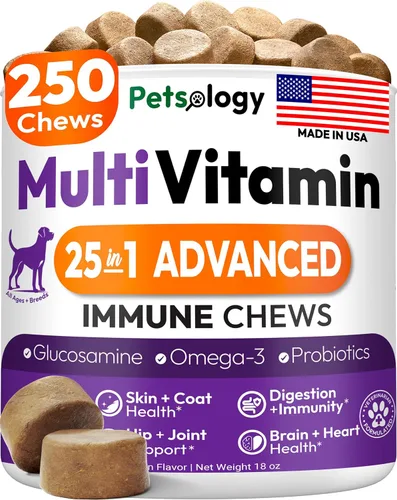 Miniatura 13 de Glucosamina para perros - Suplemento de cadera y articulaciones para perros - 170 masticables de movilidad - Glucosamina condroitina - MSM - Cúrcuma