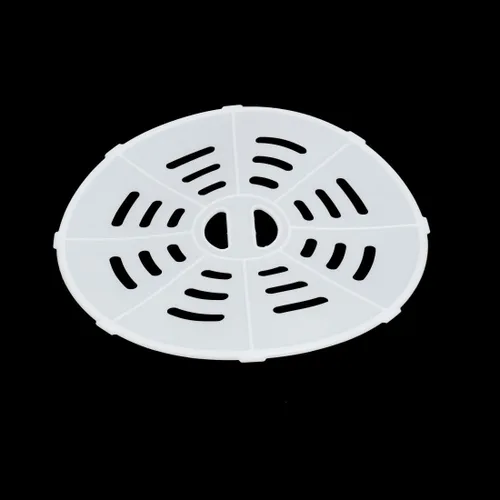 Miniatura 2 de uxcell 7.9 in Dia Plástico Semi Automático Lavadora Spin Cap Cubierta Blanca
