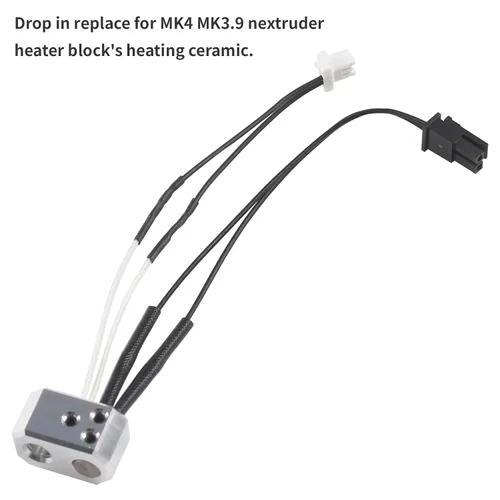 Miniatura 9 de FYSETC Accesorios para impresoras 3D - Prusa i3 MK4 XL Hot End Part Nextrusor - Termistor de calentador: cartucho de calefacción 24V 40W NTC Sensor