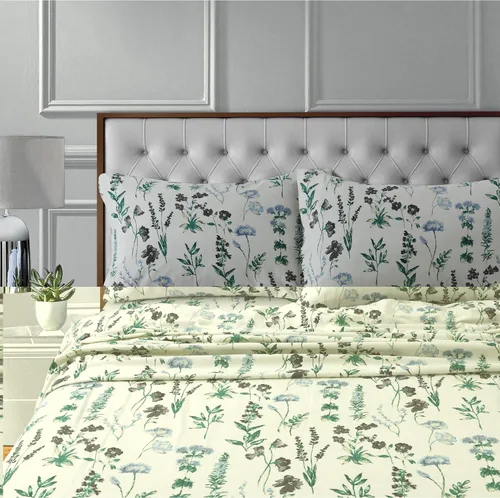 Tribeca Living Sábanas de franela tamaño individual, bolsillo profundo, 100% algodón, 170 GSM, bolsillo extra profundo de 24 pulgadas, juego de