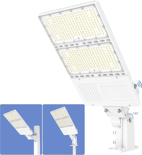 Miniatura 22 de Luz LED de estacionamiento de 150 W, 120 W, 90 W, ajustable, con certificación UL, 5700 K, 5000 K, 4500 K, sintonizable, 22500 lm luz comercial