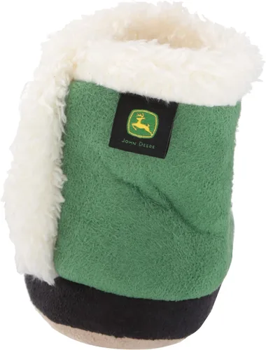 Miniatura 3 de John Deere Las pantuflas para bebés tienen forro interior de sherpa de felpa