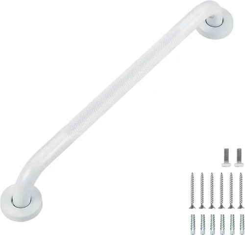 Miniatura 15 de Barras de agarre para ducha, paquete de 2 asas antideslizantes de ducha de 16 pulgadas para ancianos, barra de seguridad para ducha, barras