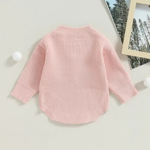 Miniatura 4 de ZAXARRA Mameluco de punto de manga larga para bebé recién nacido, ropa linda