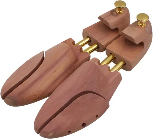 Miniatura 2 de Árbol de zapatos de madera de cedro rojo con tubos gemelos, 2
