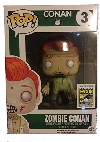 Miniatura 2 de SDCC 2015 Funko Pop! Zombie Conan O'Brien Figura de vinilo #3
