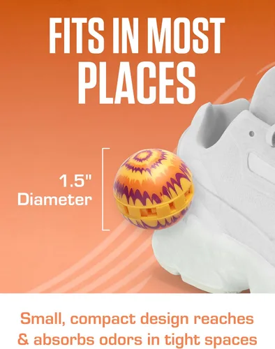 Miniatura 58 de Sof Sole Sneaker Balls - Bolas desodorizantes para zapatos, bolsas de gimnasio y casilleros, 1 par, Soccer