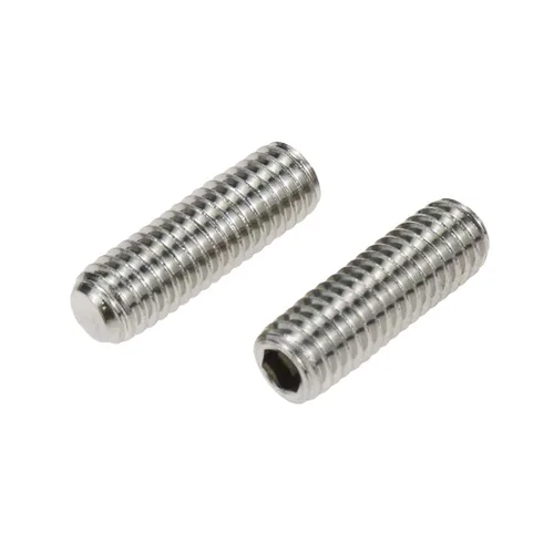 Miniatura 11 de Sscon 100PCS M6x16mm Hexagonal interno Juego de tornillos de agarre 201 Acero inoxidable Punto plano Tornillo