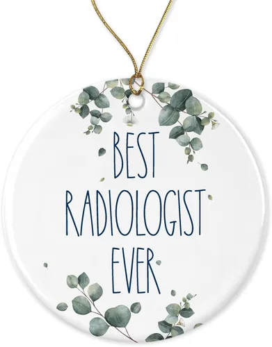 Adorno de radiólogo, adorno de mejor radiólogo, adorno de Navidad para el mejor radiólogo, regalo para radiólogo, regalo de cumpleaños, aniversario,