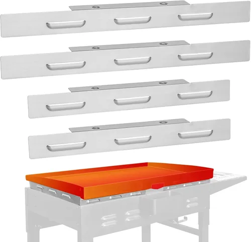 Miniatura 10 de Protectores de viento 2025 para plancha Blackstone de 17 pulgadas, accesorios de plancha Blackstone, pantalla de viento de acero inoxidable