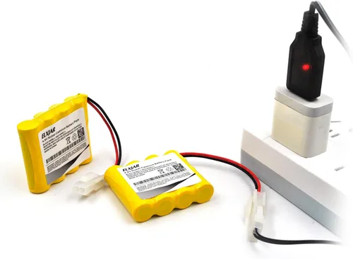 Miniatura 6 de Paquete de 2 baterías Ni-CD de 4.8 V 1200 mAh con conector 5557 y cable de carga USB para juguetes RC electrodomésticos, equipos de iluminación