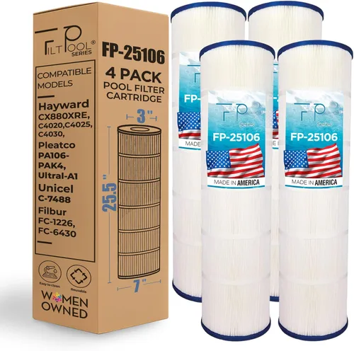 Miniatura 14 de FP-1460A - Filtro de piscina de repuesto para Hayward CX480XRE, C2025, C2020, plisado PA56SV, Filbur FC-1223, FC-6420, Unicel C-7458 y PLFPA56SV