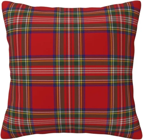 Miniatura 12 de GOOESING Fundas de almohada de Navidad con remolinos rojos, 16 x 16 pulgadas, diseño de bastón de caramelo dulce, doble remolino, color rojo