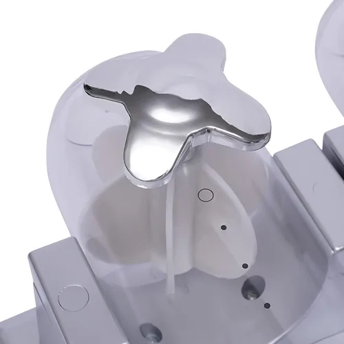 Miniatura 5 de Dispensador de cereales para montar en la pared, organizador de cereales, dispensador de granos de café con 2 cubos y 2 tazas, almacenamiento