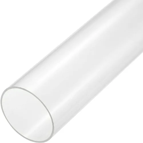 Miniatura 16 de MECCANIXITY Tubo de acrílico transparente rígido redondo 214mm(8.4") DI 220mm(8.7") DE 14" para lámparas y linternas, sistema de refrigeración por