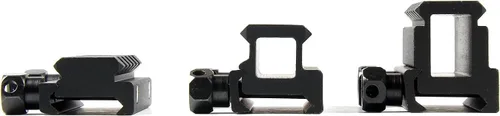 Miniatura 7 de TACFUN Paquete de 3 elevadores medianos y bajos de 1 pulgada de alto y 0.75 pulgadas de alto, 5 ranuras de 0.79 pulgadas, montaje de alcance
