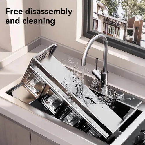 Miniatura 8 de Estante de especias de cocina para colgar en la pared, caja de condimentos sobre la estufa, estante colgante para condimentos, organizador de tarros