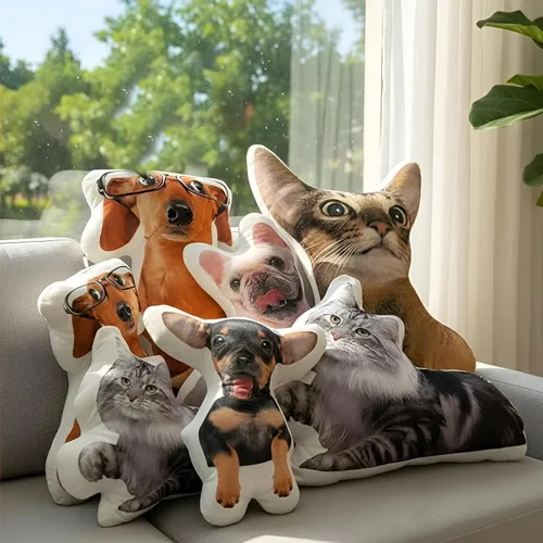Miniatura 10 de LOVELYPOD Almohada facial personalizada, regalos para novio, novia, almohada de fotos personalizada, regalo divertido para pareja para cumpleaños