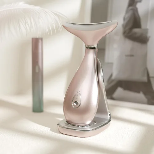 Miniatura 7 de VRAIKO Lily - Masajeador Facial de Cuello, Masajeador de Belleza para Rejuvenecimiento de la Piel, Herramienta de Spa Facial 3-en-1 para el Hogar