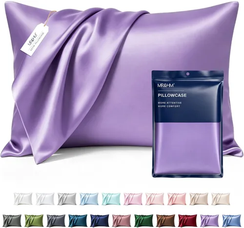 Miniatura 51 de MR&HM - Funda de almohada de satén 16- verde floral