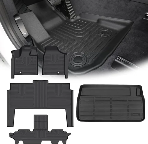 Miniatura 66 de Alfombrillas antideslizantes para automóvil, alfombrillas para todo tipo de clima, accesorios de forro para maletero