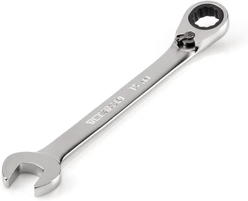 Miniatura 27 de TEKTON WRC23424 - Llave combinada de trinquete reversible de 12 puntos de 24 mm 0.945 pulgadas