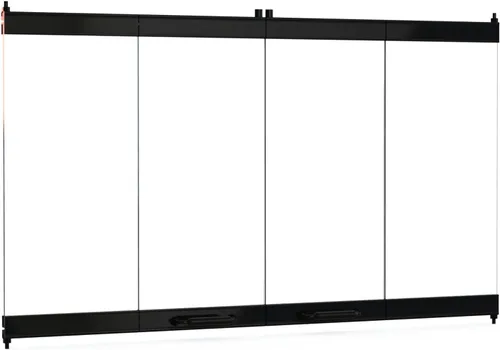 Miniatura 6 de Puertas de vidrio para chimenea de calentador modelo # A42C, A42R (acabado negro)
