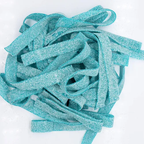 Miniatura 17 de Smarty Stop Tiras de caramelo de goma agria (frambuesa azul, 1 libra)
