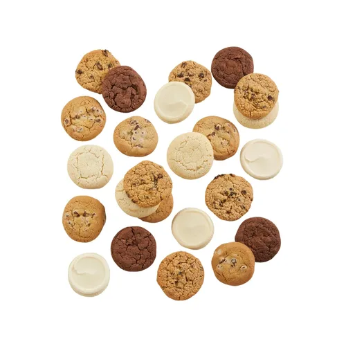 Miniatura 9 de Cheryl's Cookies Galletas en forma de manzana, con 24 galletas de azúcar esmeriladas de crema de mantequilla, envueltas individualmente, regalo