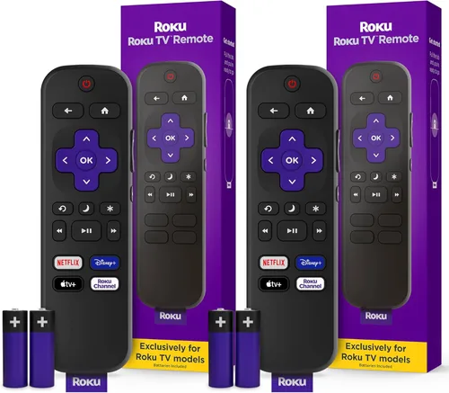 Miniatura 12 de Control remoto Roku TV (Producto oficial del fabricante) - Configuración simple y accesos directos de aplicaciones preestablecidos - Control remoto