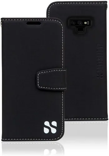 Miniatura 12 de SafeSleeve Funda para Galaxy Galaxy con protección contra radiación EMF: Galaxy Note 8 RFID Tarjetero de bloqueo de cartera, funda ajustable