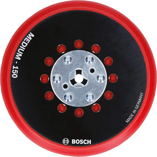 Miniatura 8 de BOSCH RSM5045 Almohadilla de lijado mediana de gancho y bucle con múltiples orificios de 5 pulgadas