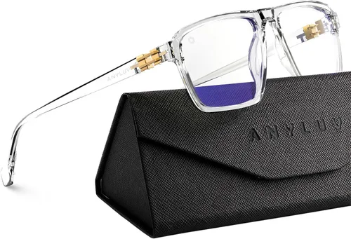 Miniatura 9 de ANYLUV Gafas de luz azul para hombre, lentes de bloqueo de luz azul para hombres y mujeres, antifatiga ocular UV400 para protección ocular