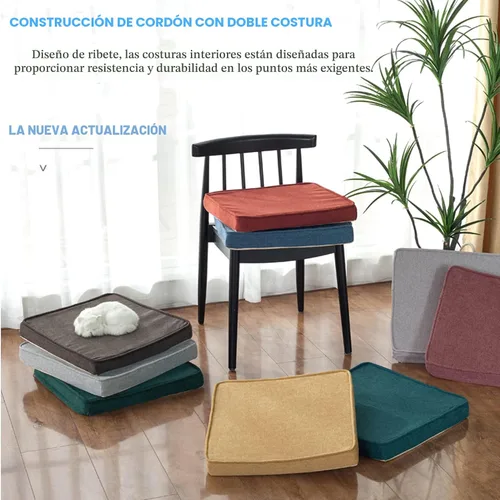 Miniatura 4 de Cojín de banco personalizable, cojines para sillas de ventana panorámica para muebles de patio, cojín largo para taburete, diseño de estructura