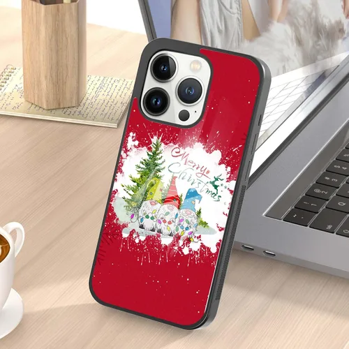 Miniatura 7 de Fundas de teléfono navideñas para iPhone 6 7 8 11 12 13 14 15 16 17 Pro Max Plus Mini X para Samsung Galaxy Z Flip 3 4 S21 S22 S23 S24 S25 S26 A03