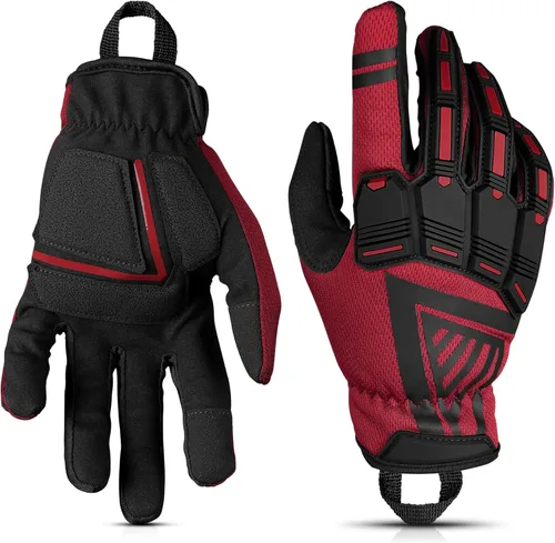 Miniatura 10 de Glove Station - Guantes de protección de impulso para hombre - Guantes de trabajo para pantalla táctil ideales para deportes y exteriores