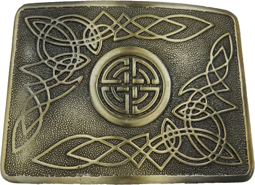 Miniatura 3 de UTK Scottish Kilt Hebilla de cinturón tres acabados diferentes - # 28