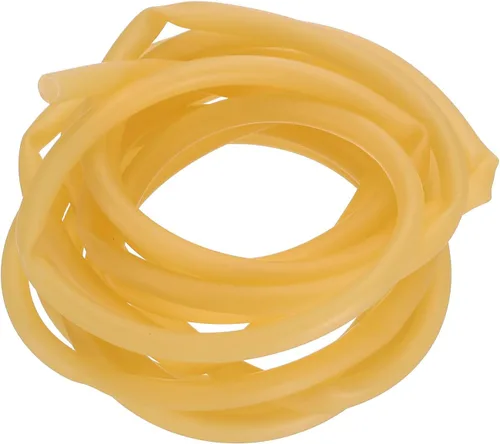 Miniatura 27 de uxcell Tubo de goma de látex natural, 1/4 pulgadas de diámetro interior x 3/8 pulgadas de diámetro exterior de 32.8 pies, manguera de goma elástica