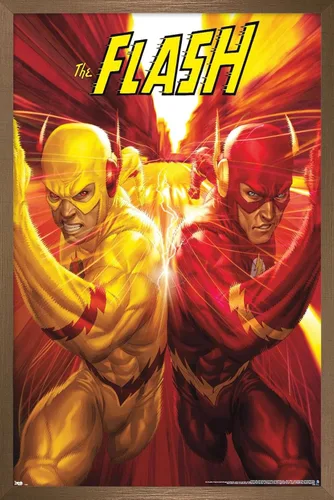 Miniatura 10 de Trends International DC Comics - The Flash and The Reverse Flash - Póster de pared de carrera, 14.725 x 22.375 pulgadas, versión premium sin marco