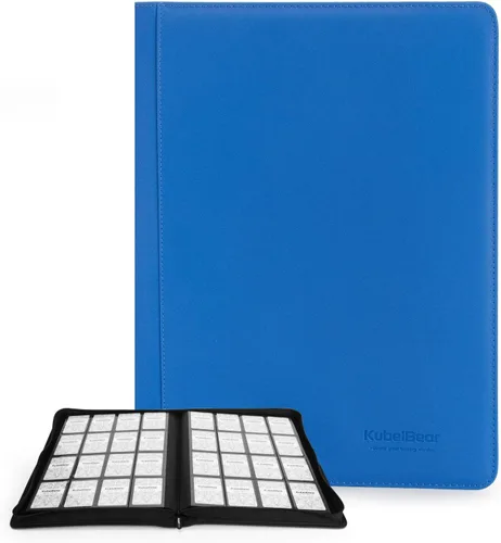 Miniatura 46 de Carpeta de tarjetas – Capacidad 720, tarjetero con cremallera para MTG, tarjetas deportivas y coleccionables – Almacenamiento sin ácidos, duradero
