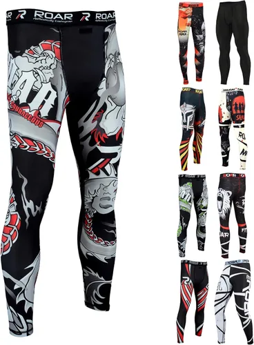 Miniatura 75 de Roar MMA - Pantalones de compresión para entrenamiento de gimnasio