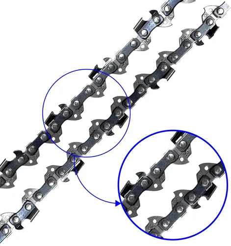 Miniatura 4 de 2 cadenas de sierra de podar de 8 pulgadas para motosierra 3004-20, cadena de repuesto de 8 pulgadas para sierra de podar HATCHET 3004-20