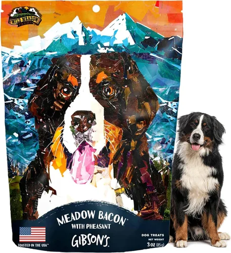 Miniatura 11 de Gibson's Bayou Bacon Golosinas suaves para perros, hechas con carne real, aromáticas y sin granos para entrenar y recompensar a perros de todas