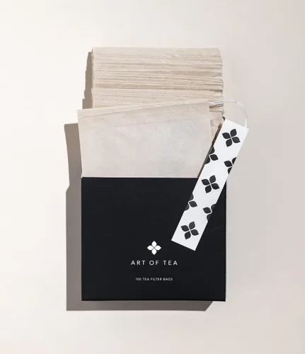 Miniatura 4 de Art of Tea Bolsas de filtro de 4 x 3.5 pulgadas Uso único 100 unidades Funciona con café o té
