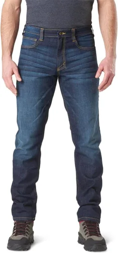 Miniatura 2 de 5.11 Tactical Defender-Flex Slim Jeans para hombre, cintura ajustada, 7 bolsillos, estilo 74465