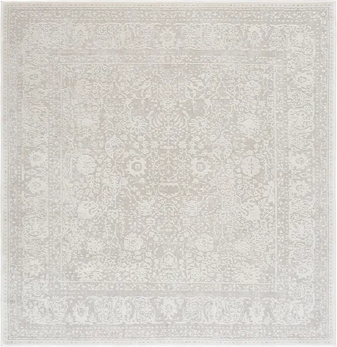 Miniatura 24 de SAFAVIEH Alfombra de área de 8 x 10 pies - Colección Reflection - Grande - Beige y crema, no desprende pelusa y es fácil de limpiar, ideal para sala