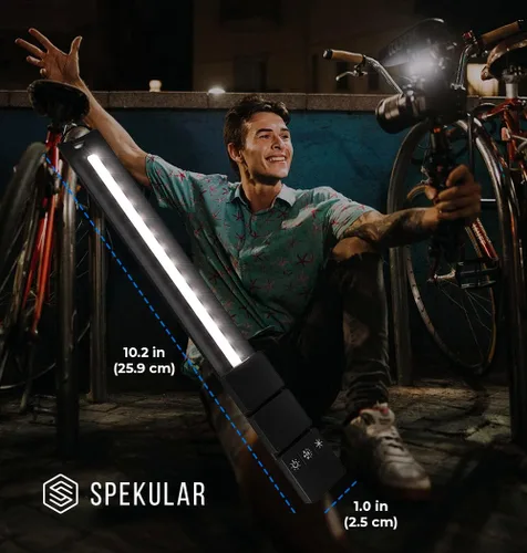 Miniatura 5 de Spekular Kit de vlogger de envoltura de luz LED KYU-6