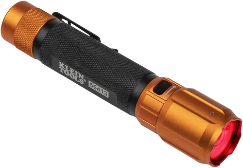Miniatura 9 de KLEIN TOOLS 56413 Linterna LED recargable de 2 colores, funda, foco, reflector, LED rojo, 1000 lúmenes, cable USB, camping, caza